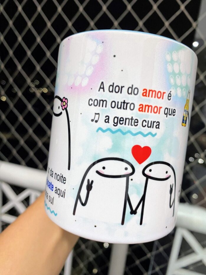 Arte Caneca Boate Azul