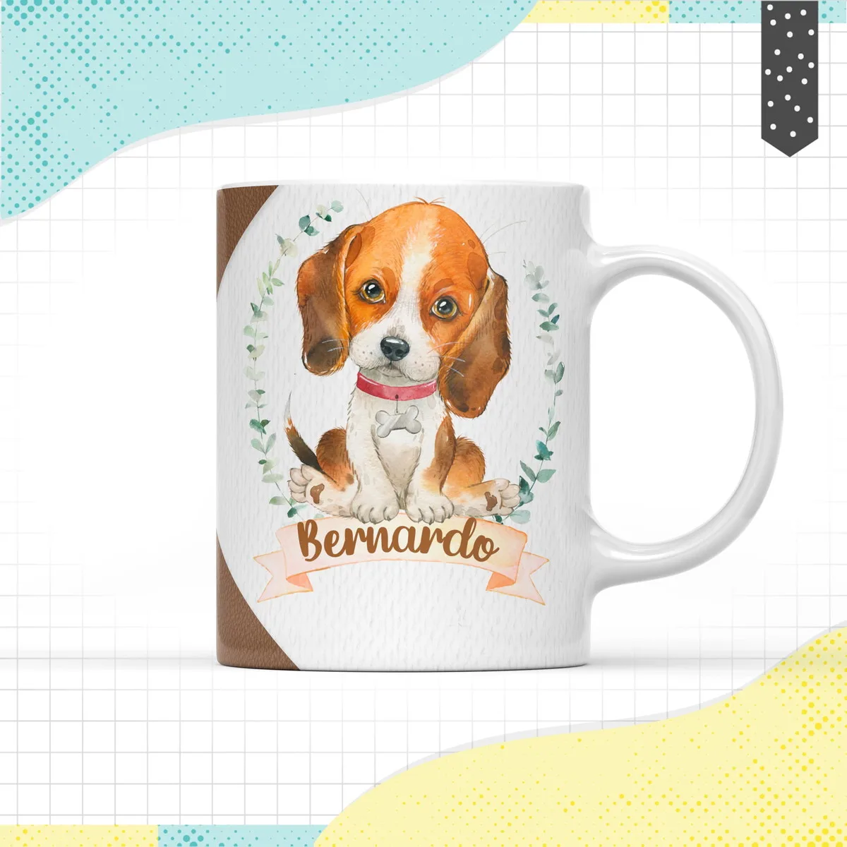 Arte Caneca Cachorrinho 1 Arte Caneca Cachorrinho