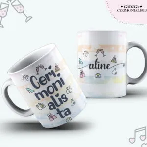 Arte Caneca Cerimonialista Feminina 22 Arte Caneca Cerimonialista Feminina