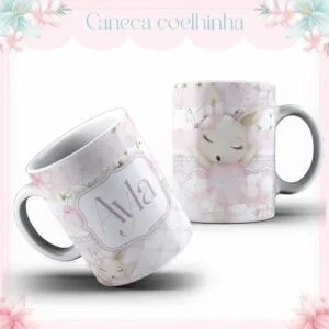 Arte Caneca Coelhinha