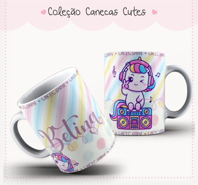 Arte Caneca Cute 5