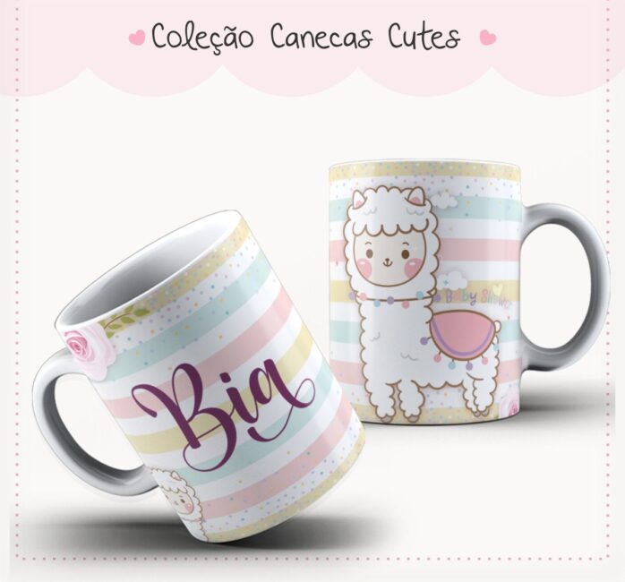 Arte Caneca Cute 8