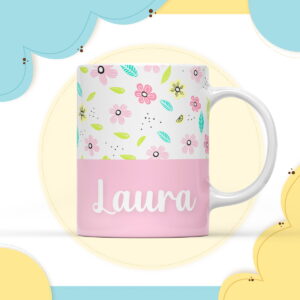 Arte Digital Minimalista para Caneca com Nome Editável 13 arte caneca digital minimalista arquivo digital 2