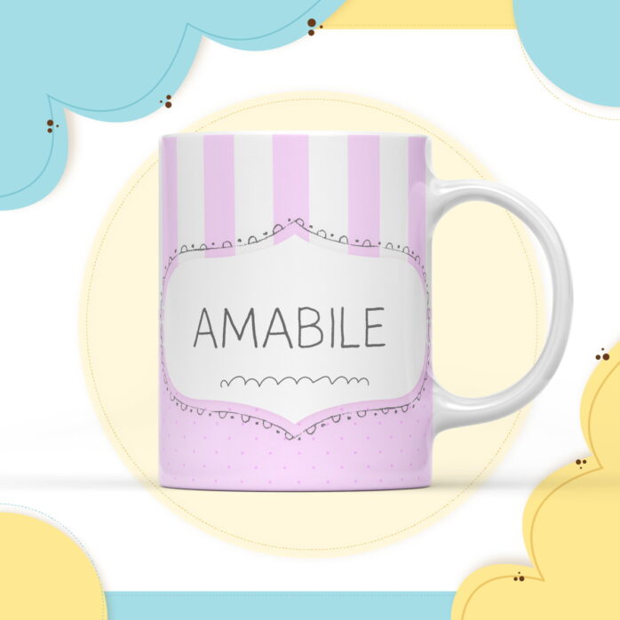 Arte Caneca Digital Neutro Lilás