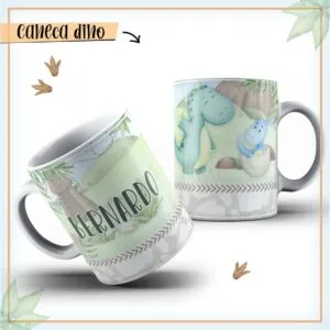 Arte Caneca Dino 14 Arte Caneca Dino