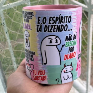 arte caneca flork meme a alma ta doida para surtar png 3