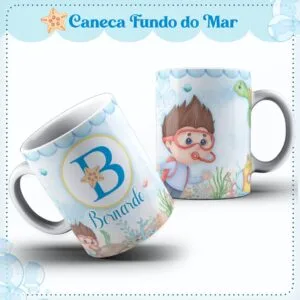 Arte Caneca Fundo do Mar 31 Arte Caneca Fundo do Mar