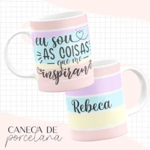 Arte Caneca Listrado