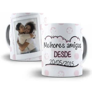 Arte Caneca Melhores Amigas Desde em PNG