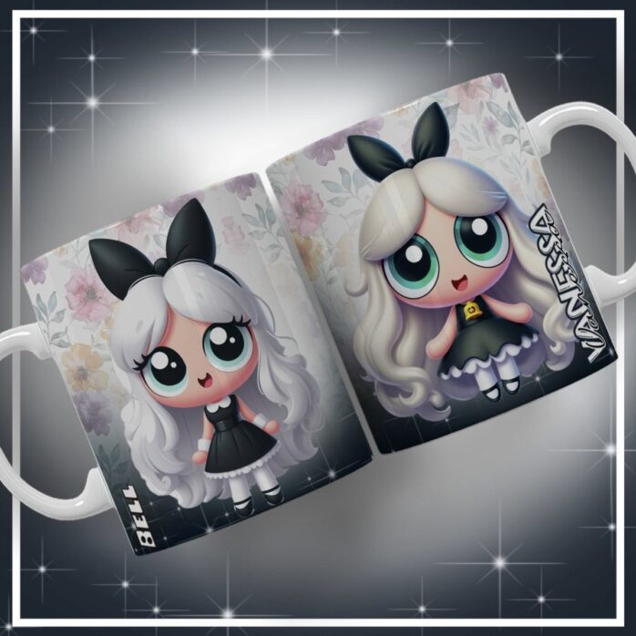 Arte Caneca Meninas Super Poderosas - Digital