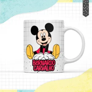 Arte Caneca Mickey 17 Arte Caneca Mickey