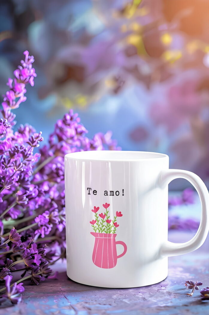 Arte Caneca para a Melhor Mãe Que o Mundo Já Viu - Png
