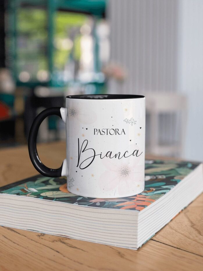 Arte Caneca Pastor/pastora- Png