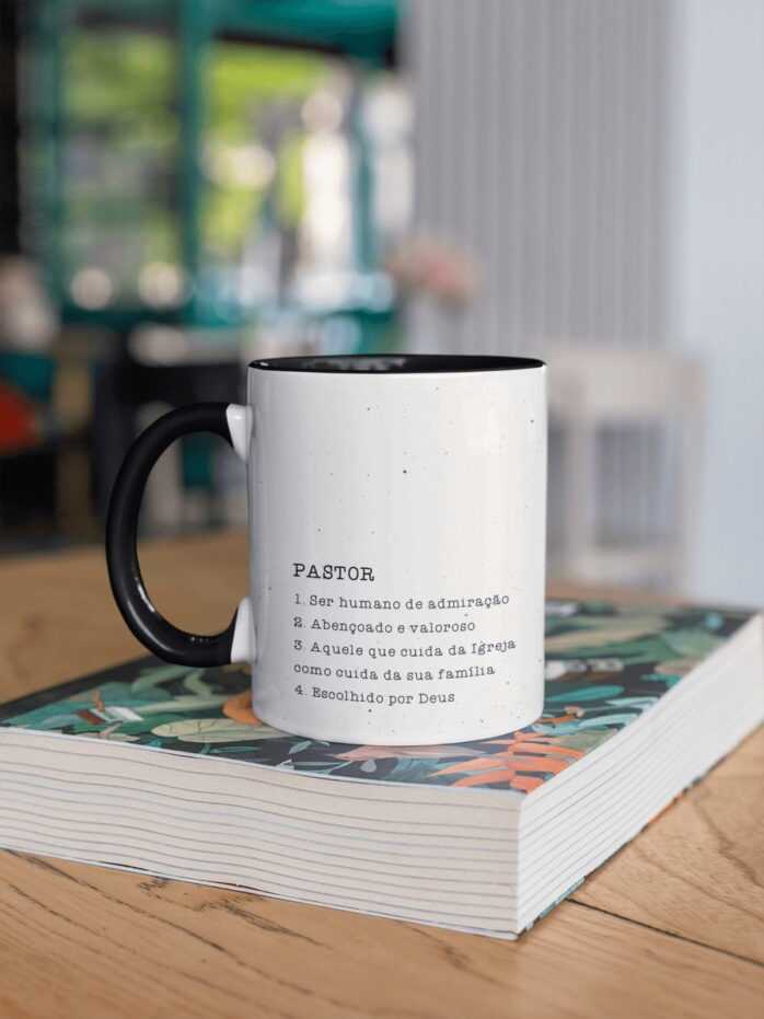 Arte Caneca Pastor/pastora- Png