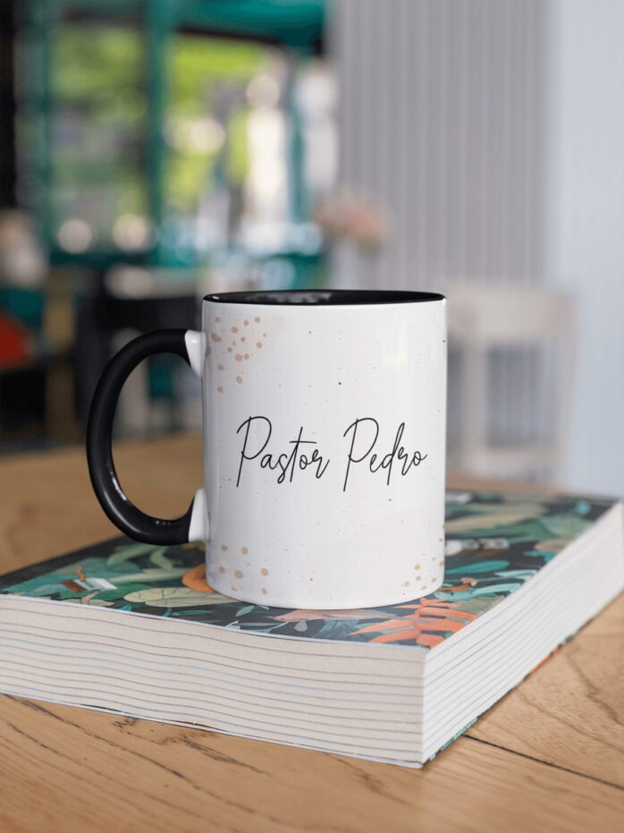 Arte Caneca Pastor/pastora- Png
