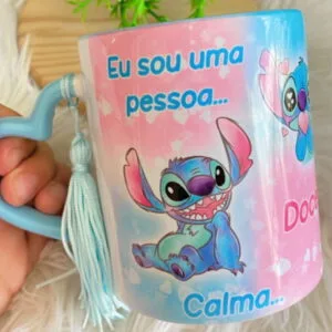 Arte Caneca Stitch Vocês Que Me Estressam