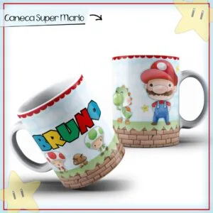 Arte Caneca Super Mario Cute 13 Arte Caneca Super Mario Cute