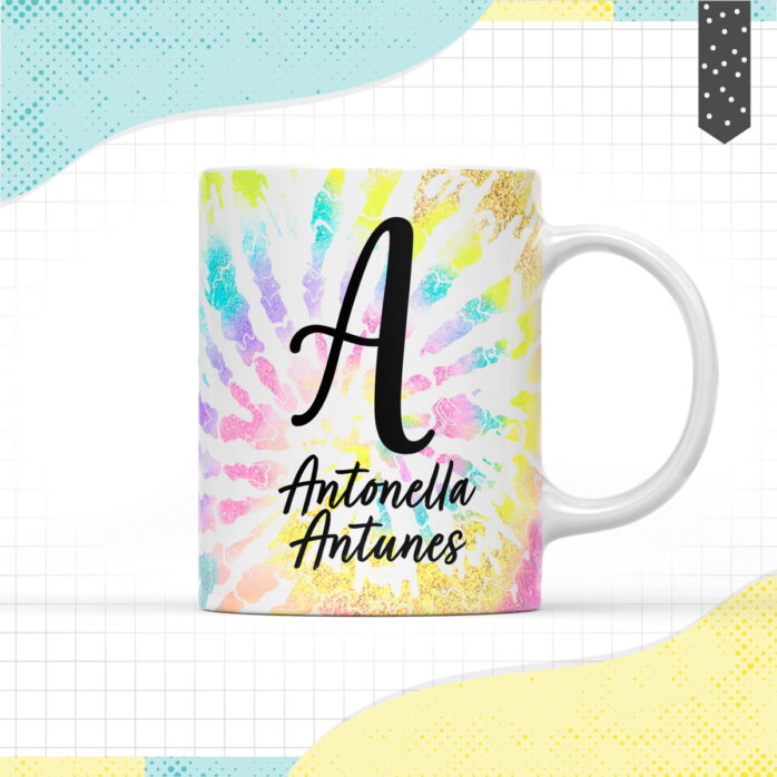 Arte Caneca Tie Dye