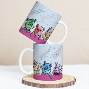 Arte Caneca Ursinho Pooh Divertidamente PNG PDF Sublimação 7 arte caneca ursinho pooh divertidamente arquivo digital