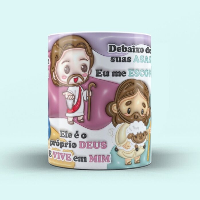 Arte Caneca Verdadeira Natal