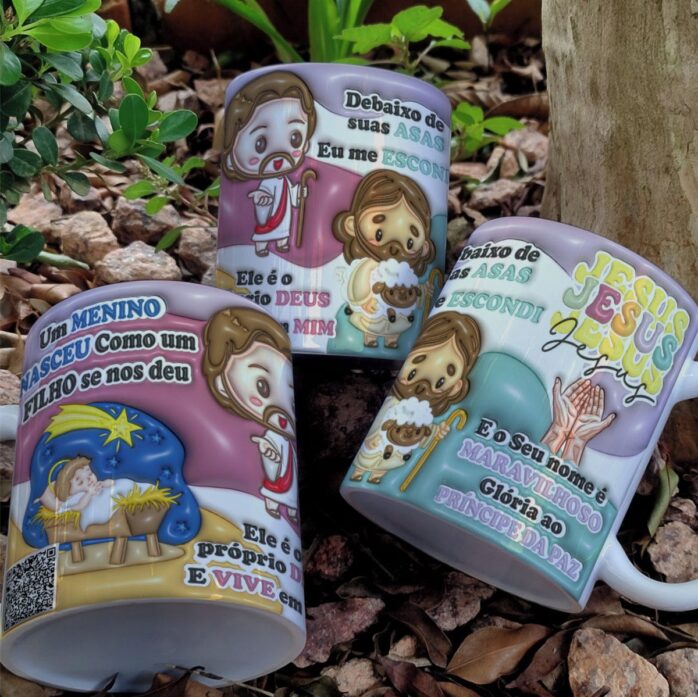 Arte Caneca Verdadeira Natal