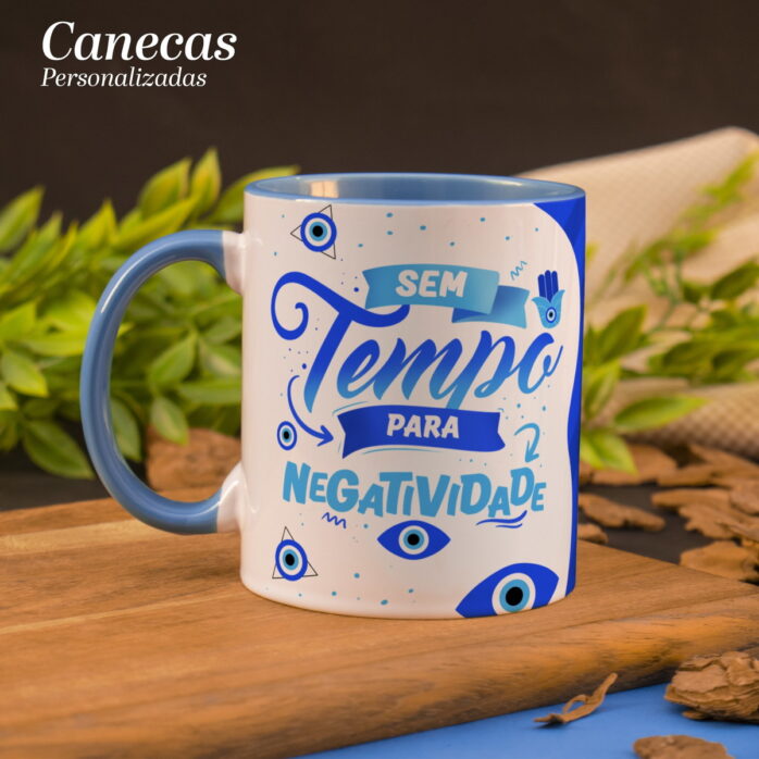 Arte Canecas Boas Energias - Png