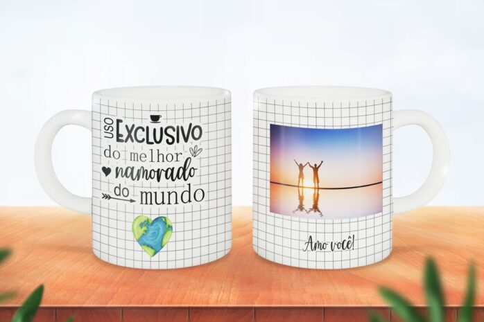 Arte Canecas Dia dos Namorados 2023