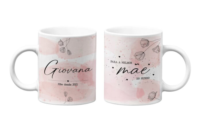 Arte Canecas Mães Png
