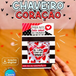 arte chaveiro namorados 2025 arquivo digital