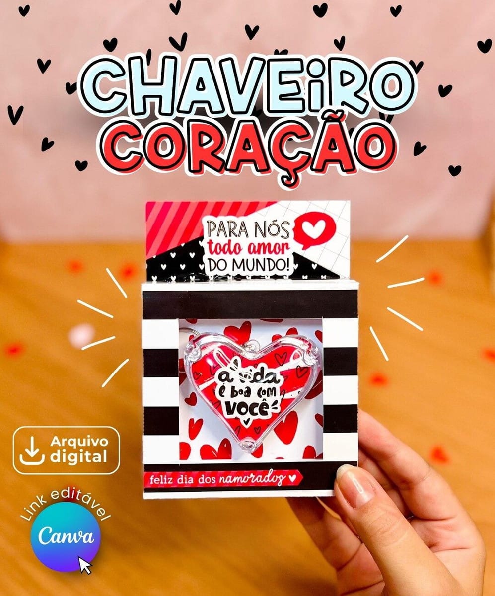 Arte Chaveiro Dia dos Namorados 2025 Arquivo Digital 1 Arte Chaveiro Dia dos Namorados 2025 Arquivo Digital