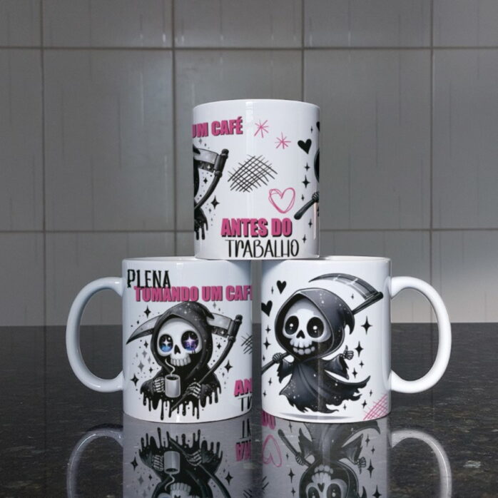 Arte Digital Caneca Amostradinho Frases