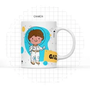 Arte Digital Caneca Astronauta 11 Arte Digital Caneca Astronauta