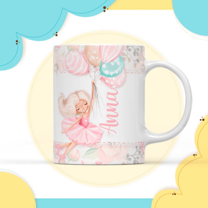 Arte Digital Caneca Bailarina