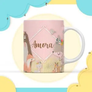 Arte Digital Caneca Bosque Menina 4 Arte Digital Caneca Bosque Menina