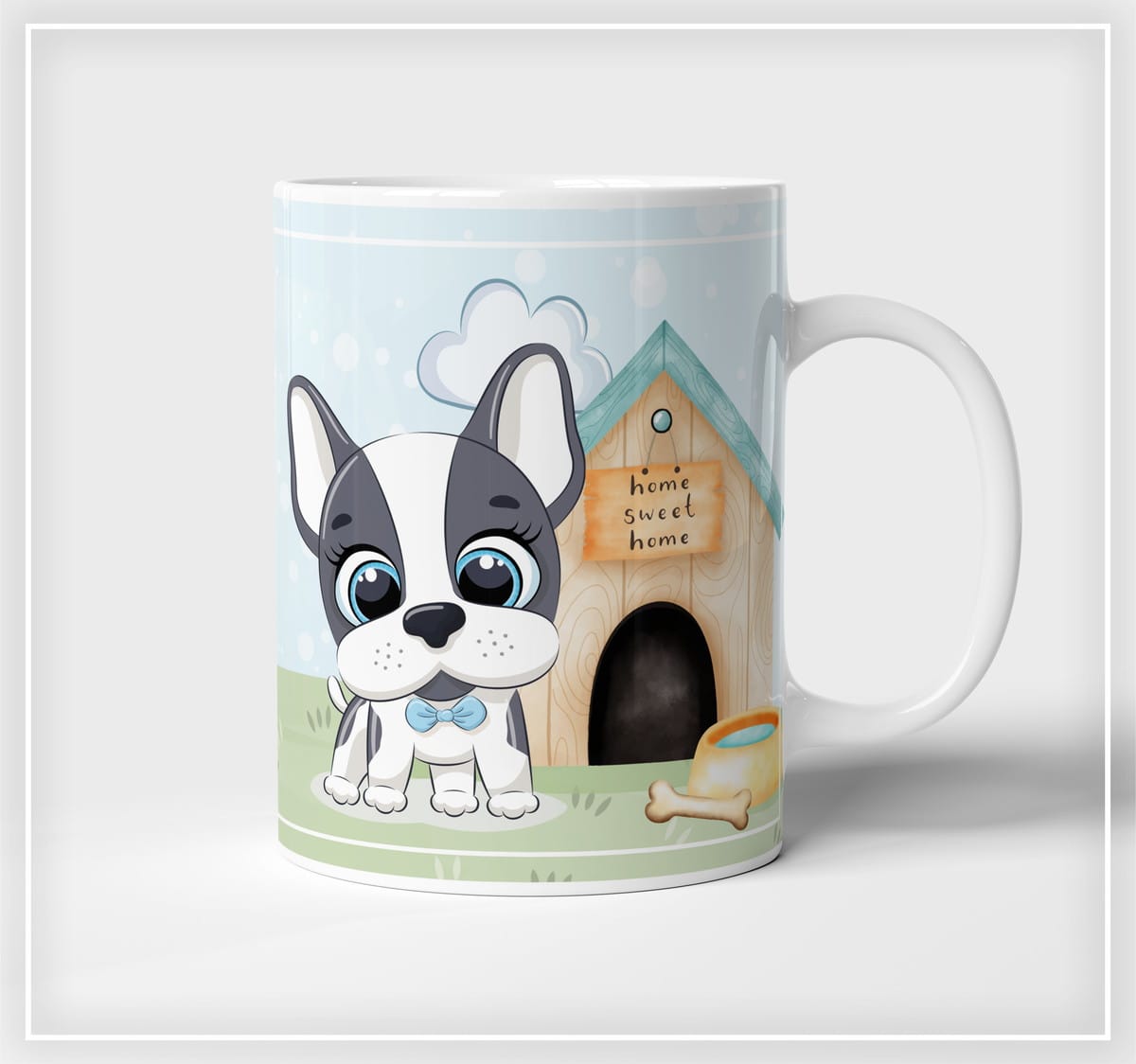 Arte Digital Caneca Cachorrinhos Personalizada Sublimação 1 Arte Digital Caneca Cachorrinhos Personalizada Sublimação