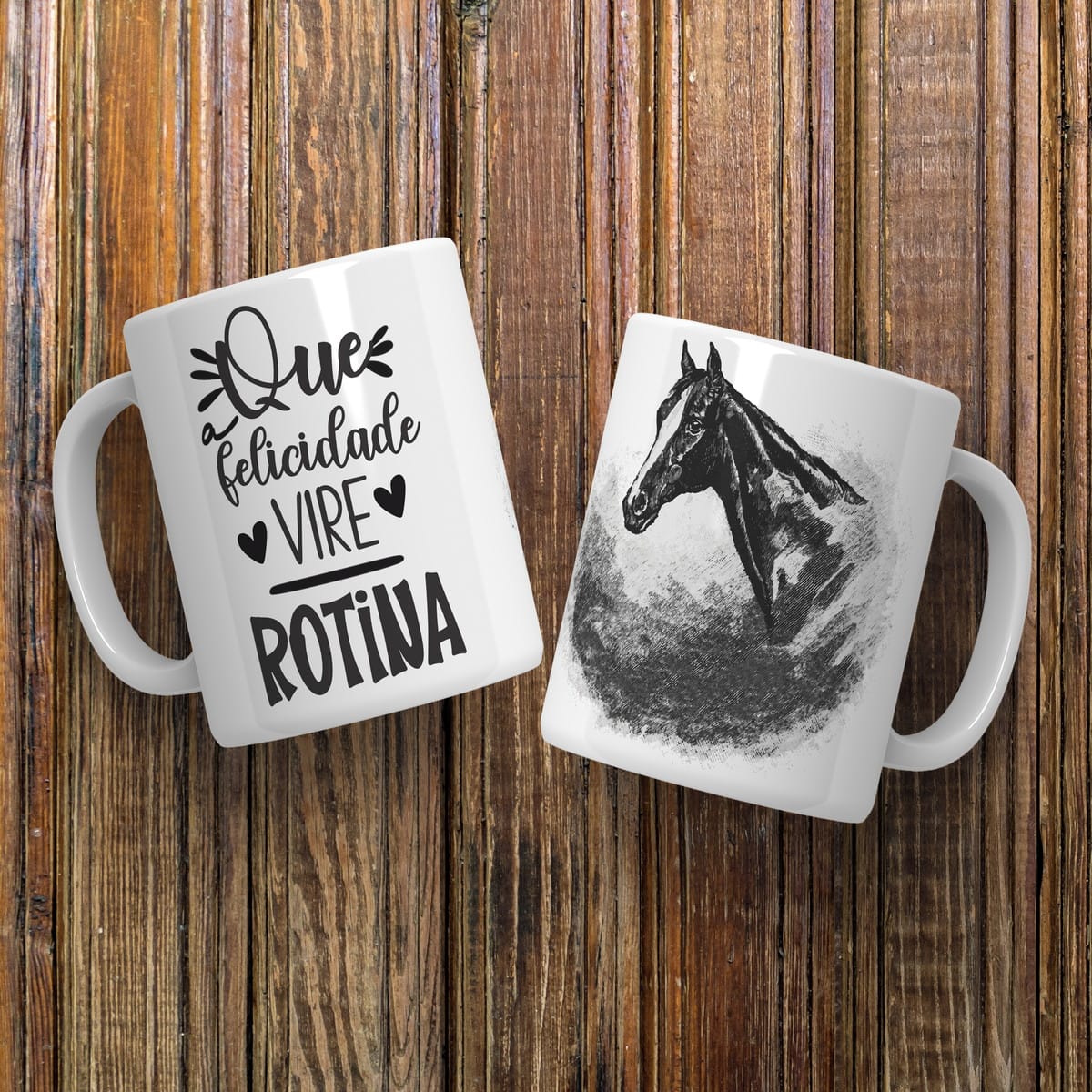 Arte Digital Cavalos para Caneca 9 PNG e Corel 2 Arte Digital Cavalos para Caneca 9 PNG e Corel - Imagem 2