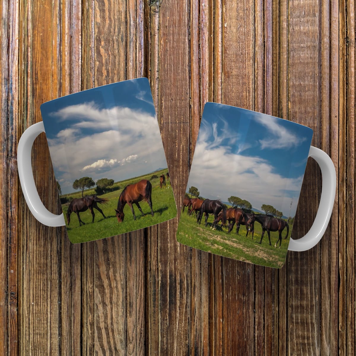 Arte Digital Cavalos para Caneca 9 PNG e Corel 3 Arte Digital Cavalos para Caneca 9 PNG e Corel - Imagem 3