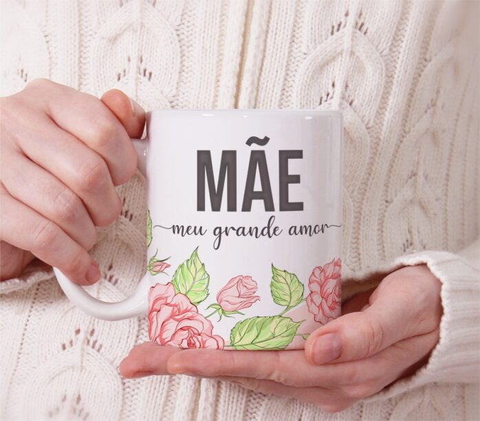 Arte Digital Caneca Mãe - Modelo 1
