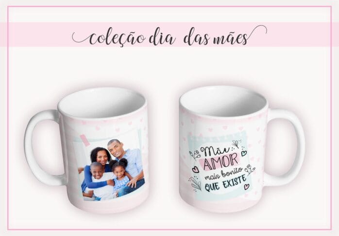 Arte Digital Caneca Mãe - Modelo 11