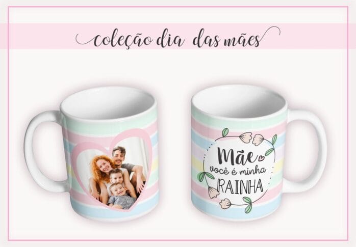 Arte Digital Caneca Mãe - Modelo 13