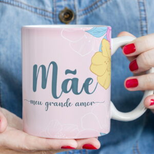 Arte Digital Caneca Mãe Modelo 4 em PNG PDF e CDR