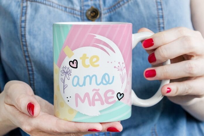 Arte Digital Caneca Mãe - Modelo 6