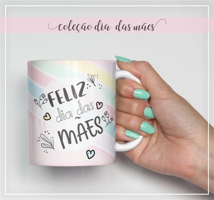 Arte Digital Caneca Mãe - Modelo 8