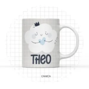 Arte Digital Caneca Nuvem Menino 16 Arte Digital Caneca Nuvem Menino