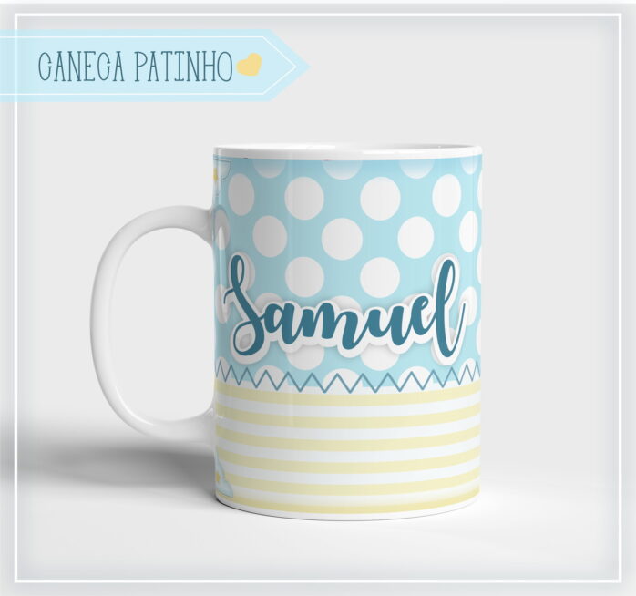 Arte Digital Caneca Patinho