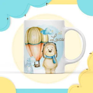 Arte Digital Caneca Ursinho Baloeiro 17 Arte Digital Caneca Ursinho Baloeiro