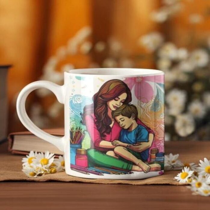 Arte Digital Canecas Mãe Abrigo - Png e Corel