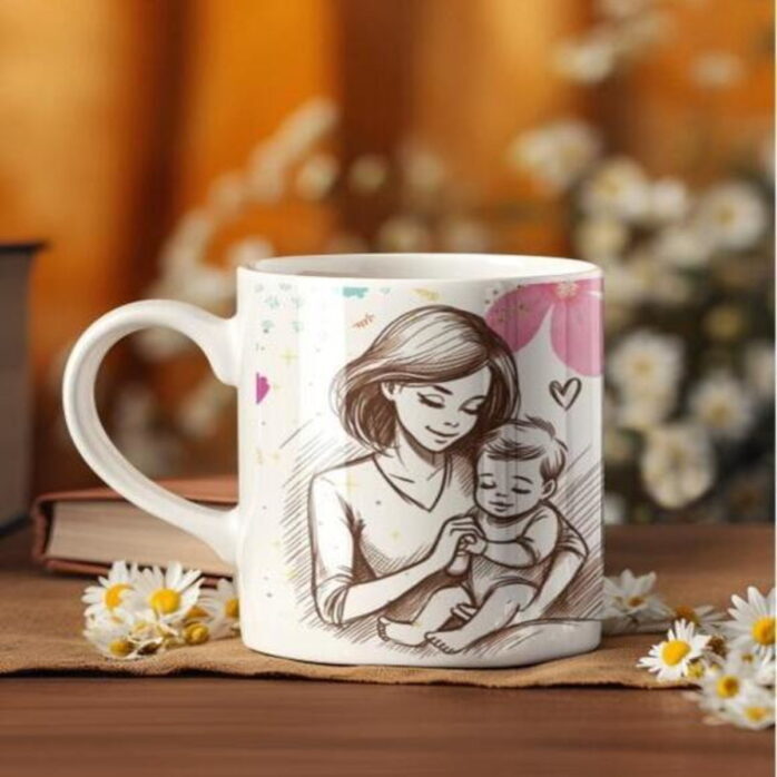 Arte Digital Canecas Mãe Abrigo - Png e Corel