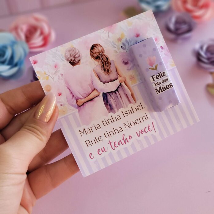 Arte Digital Exclusiva Mães 2024 Mimos Personalizados