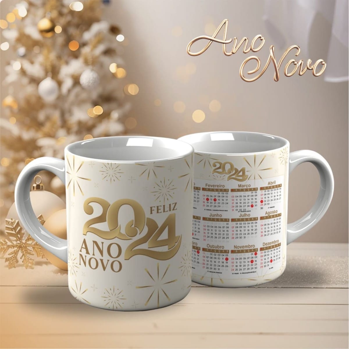 Arte Digital Para Caneca Ano Novo 2024 Com Mockups 3 Arte Digital Para Caneca Ano Novo 2024 Com Mockups